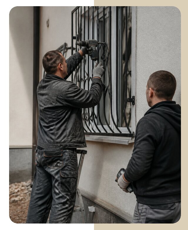 Установка наружных решеток в Рыбинске от 5100 р. | Дверной